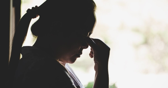 sad woman