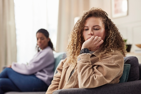 Divorced LGBTQ+ couple